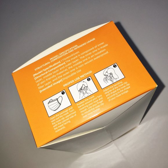 📦 REDUCED! DAISY Disposable Protective Masks (50) pcs. - Picture 6 of 6